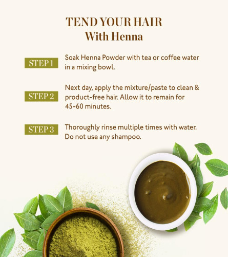 Kama Ayurveda Organic Henna Powder Brown 100 g