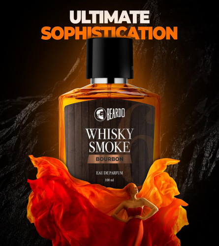 Beardo BOURBON Whisky Smoke Perfume for men 100 ml