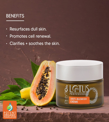 Lotus Professional PhytoRx ANTI-BLEMISH Face Cream 50gm - free ship