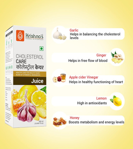 KRISHNA'S HERBAL & AYURVEDA Cholesterol Care Juice - 1000 ml