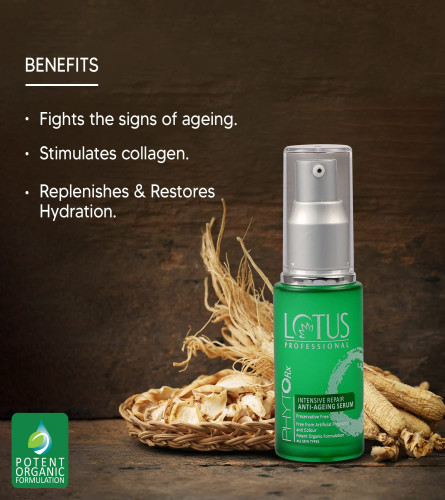 Lotus Professional PhytoRx Intensive Repair Anti-Ageing Face Serum 30gm - free shipping