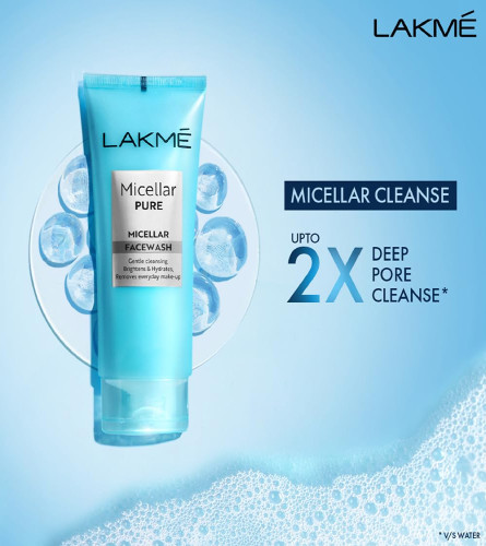 LAKMÉ Micellar Pure Face wash 100 g (Pack of 2)