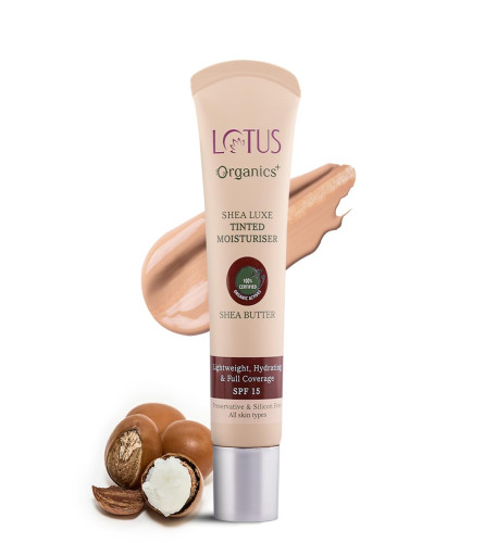 Lotus Organics+ Shea Luxe Tinted Moisturizer 40 gm - free ship