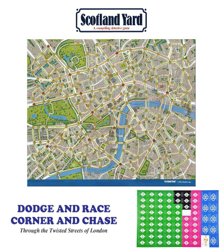 Funskool Scotland Yard Board Game (3-6 Players, 10+)