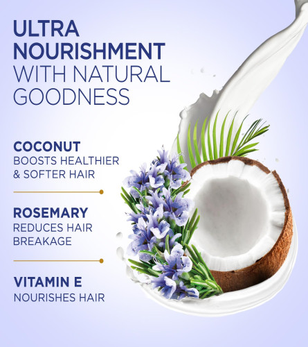 Parachute Advansed Coconut & Rosemary Hair Cream 210 ml (Pack of 2)