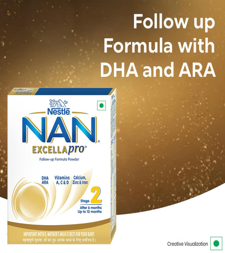 Nestlé NAN EXCELLAPRO Formula Milk Powder For Babies (After 6 Months) 400 g