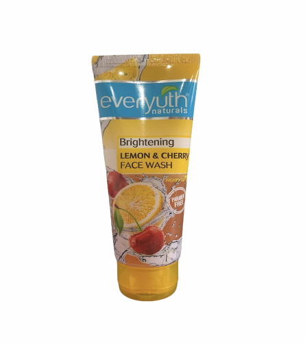 EverYuth Naturals Lemon & Cherry Face Wash 50GM pack of 3 - free shipping