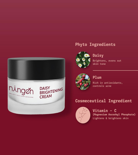Ningen Daisy Brightening Cream 50 gm - free shipping