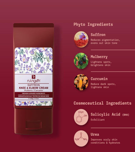 Ningen Saffron Knee and Elbow Cream 100 gm - free ship