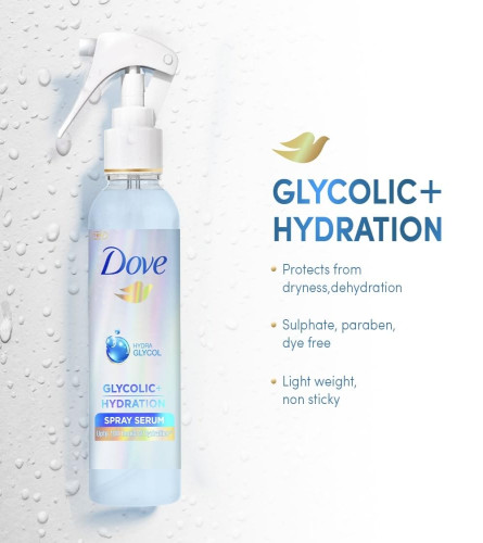 Dove Glycolic + Hydration Serum Spray 110 ml