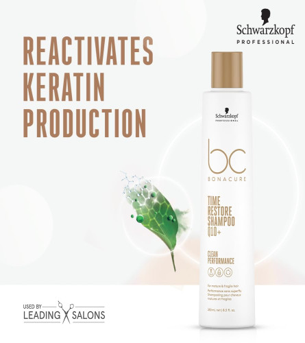 Schwarzkopf Professional Bonacure Q10 Time Restore Shampoo 250 ml