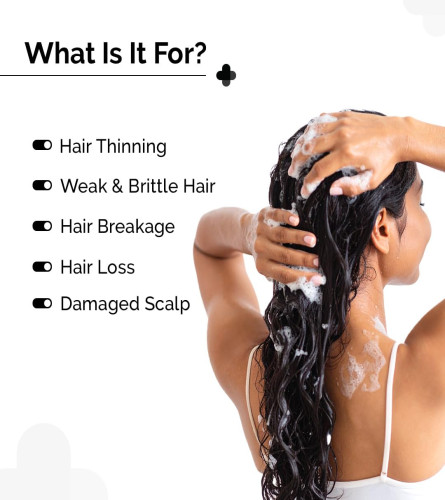The Derma Co. Peptide- Stem Cell Hair Fall Control Shampoo 200 ml