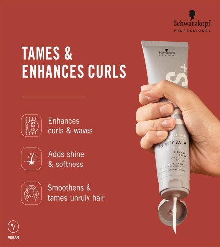 Schwarzkopf Professional OSiS+ Bounty Balm Rich Curl Cream 150 ml
