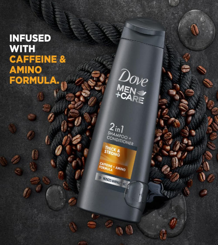 Dove Men+Care Thick & Strong 2in1 Shampoo+Conditioner 340 ml