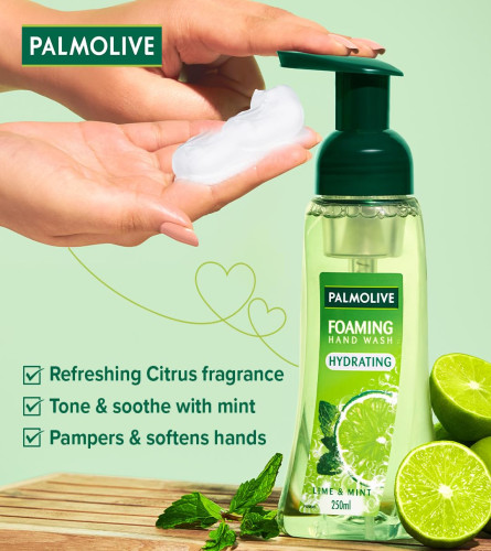 Palmolive Hydrating Foaming Lime & Mint Liquid Hand Wash 250 ml