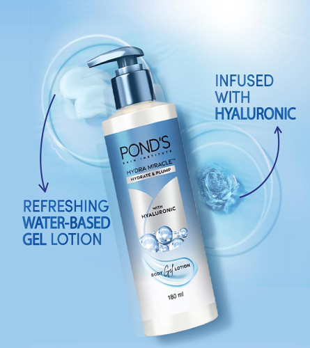 Pond's Hydra Miracle Body Gel Lotion 380 g