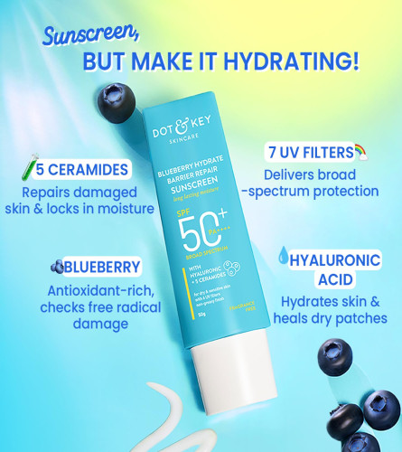 Dot & Key Blueberry Hydrate Barrier Repair Sunscreen 50 g