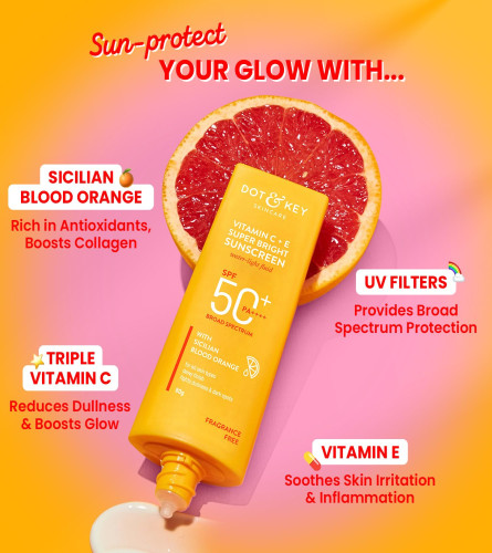 DOT & KEY Vitamin C + E Super Bright Sunscreen 50 g