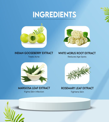 Jovees Herbal Men's Essential Advanced 4 in 1 Moisturizing Face Wash 100g (Pack of 2) - free ship