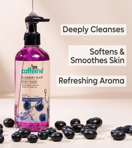 mCaffeine Blueberry Blast Body Wash 300 ml