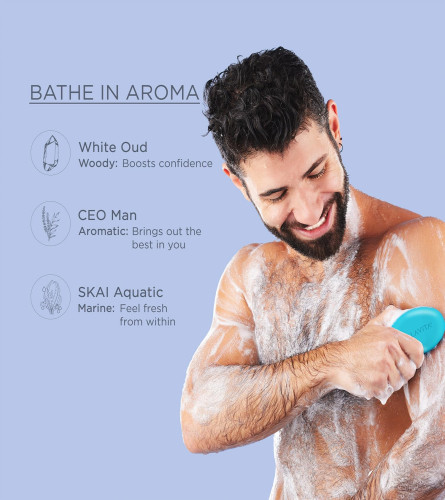 BELLAVITA Perfume Bathing Soap Bar for Men 100 g (Pack of 3)