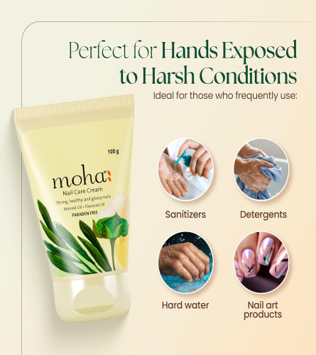 Moha Nail Care Cream 100gm (pack of 2) free shipping