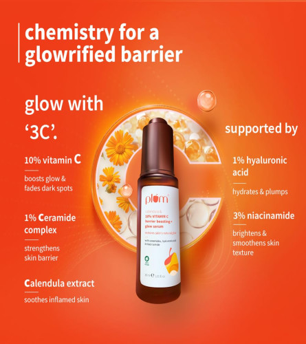Plum 10% Vitamin C Glow + Barrier Boosting Serum 30 ml
