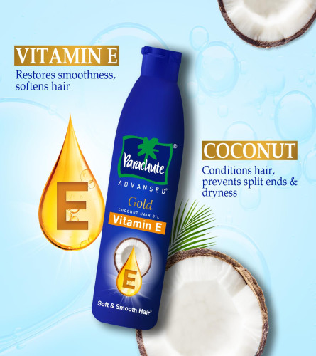 Parachute Advansed Gold Vitamin E Coconut Hair Oil 300 ml