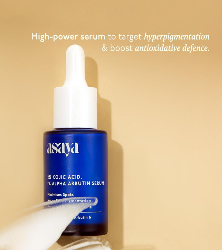 Asaya 2% Kojic Acid + 1% Alpha Arbutin Face Serum 30 ml - free ship