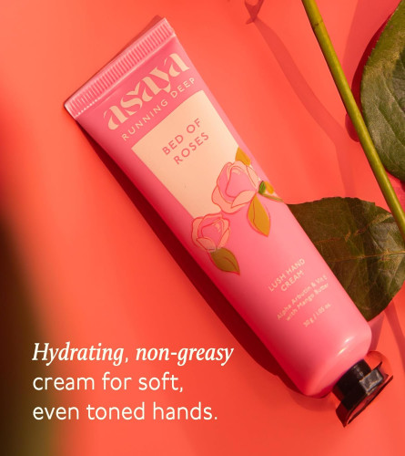 Asaya Bed of Roses Hand Cream for Women & Men 30gm - free shipping