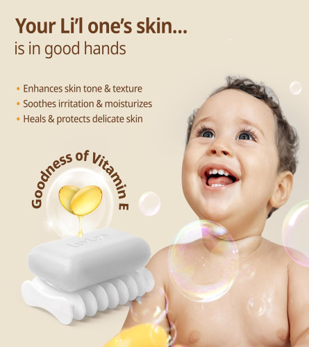 LuvLap Moisturizing Baby Bathing Bar Baby soap 75 g (Pack of 3)