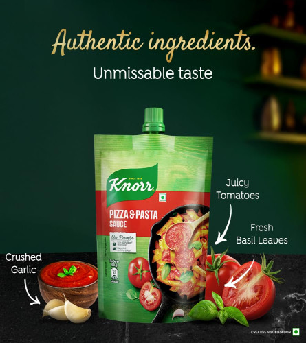 Knorr Kissan Sauce - Pizza & Pasta, 200Gram - free shipping