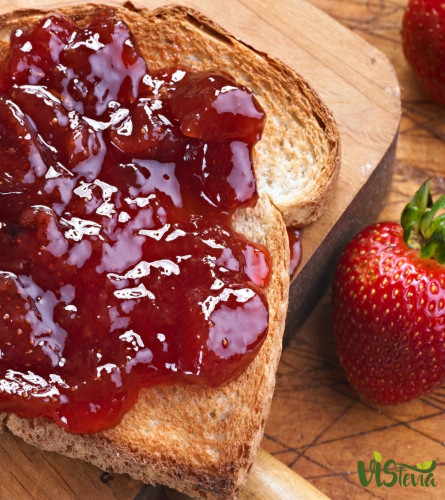 Vistevia Sugar Free Strawberry Jam 420gm - free shipping