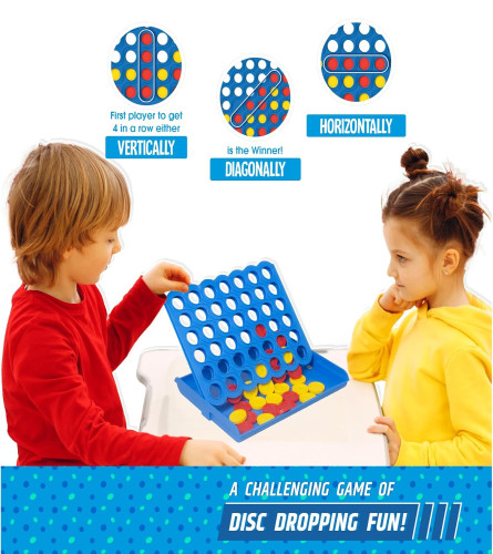 Funskool Strike 4, Classic Disc Dropping Game - free shipping