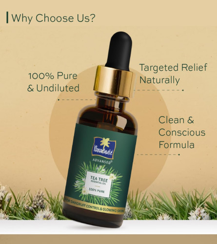 Parachute Advansed Tea Tree Essential Oil 14 ml (Pack of 2)