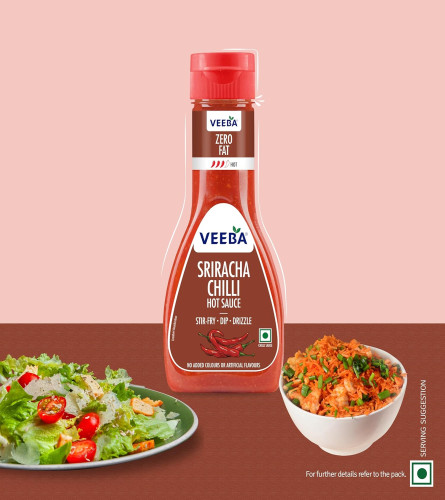 Veeba Sriracha Chilli Hot Sauce (320G) - free shipping