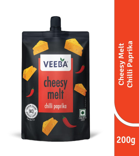 VEEBA Cheesy Melt Chilli Paprika 200gm - free shipping