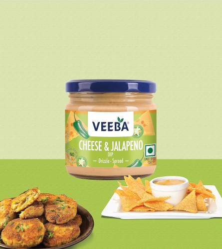 Veeba Cheese and Jalapeno Dip, 300g - free shipping