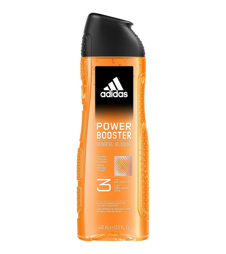 Adidas Power Booster 3-IN-1 Shower Gel for Men 400 ml
