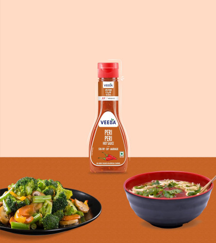 VEEBA Peri Peri Sauce, 300 Gm (pack of 2) free shipping
