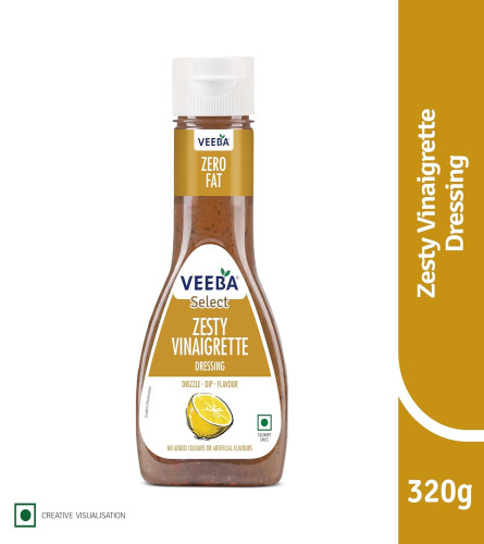 Veeba Zesty Vinaigrette Salad Dressing, 320gm (pack of 2) free shipping