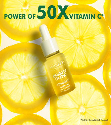 Nature's Essence Bright Glow Vitamin C Face Serum 12 ml (Pack of 4)