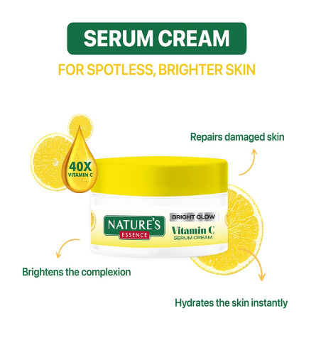 Nature's Essence Vitamin C Serum Face Cream 25 gm (Pack of 4)