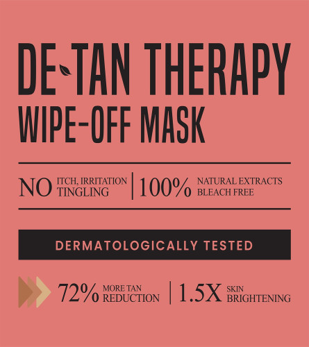 Nature s Essence De Tan Therapy Wipe Off Face Mask 200 gm