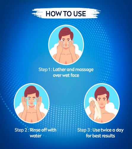 NIVEA MEN Oil Control Face Wash 100 gm (pack of 2) free shipping