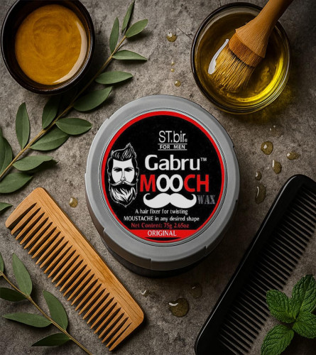 Mooch Moustache Wax for Men 25gm (Pack of 2) free shipping