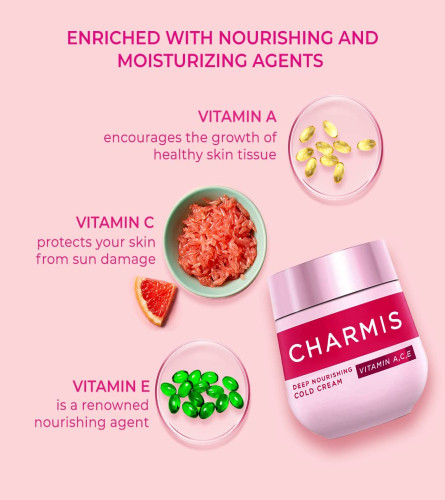 Charmis Deep Nourishing Cold Cream 200 ml (Pack Of 2)