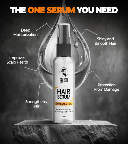 Beardo Hair Serum for men (50 ml x 2) - free shipping
