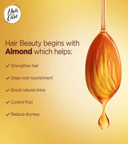 Hair & Care Almond Non-Sticky Hair Oil 500 ml