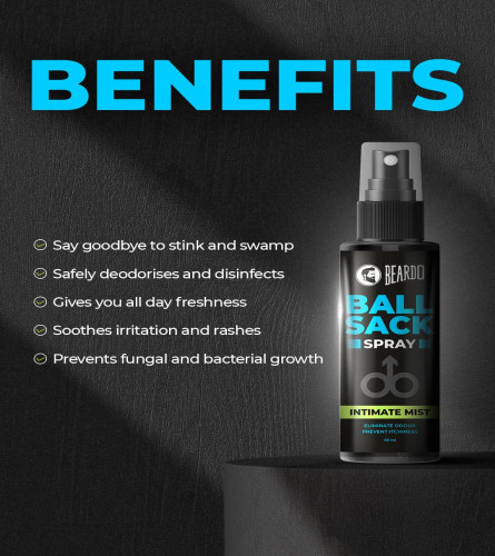 Beardo Ball Sack Spray For Men, 50ml - free ship